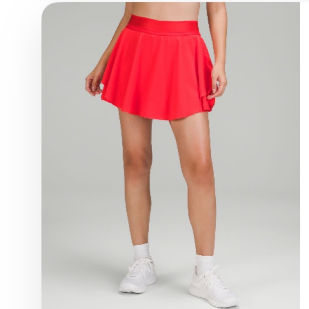 lululemon athletica Red Skirt